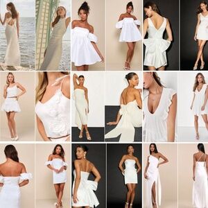 LULUS Mystery ***BRIDAL BUNDLE*** Shower Honeymoon Bachelorette Reception Elope